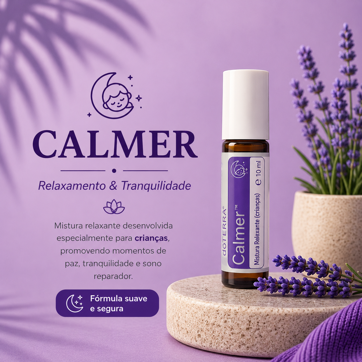 Calmer dōTERRA Kids | Mistura Relaxante para Crianças 10 ml