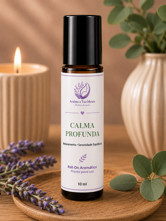 Calma Profunda | Roll-On Aromático Natural 10 ml