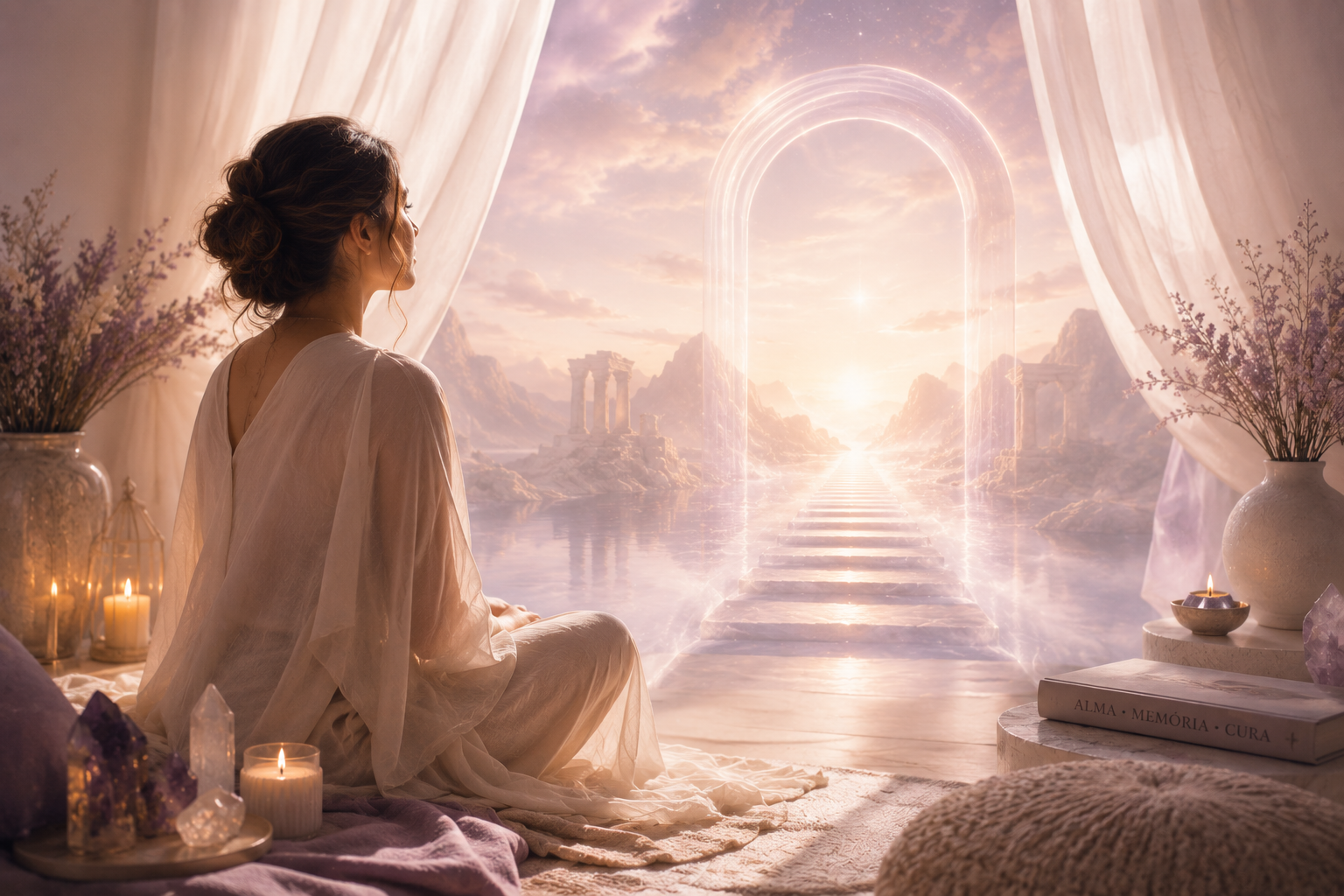Terapia de Vidas Passadas - ACALMA A TUA MENTE NATURALMENTE - ÓLEOS ESSENCIAIS E TERAPIAS