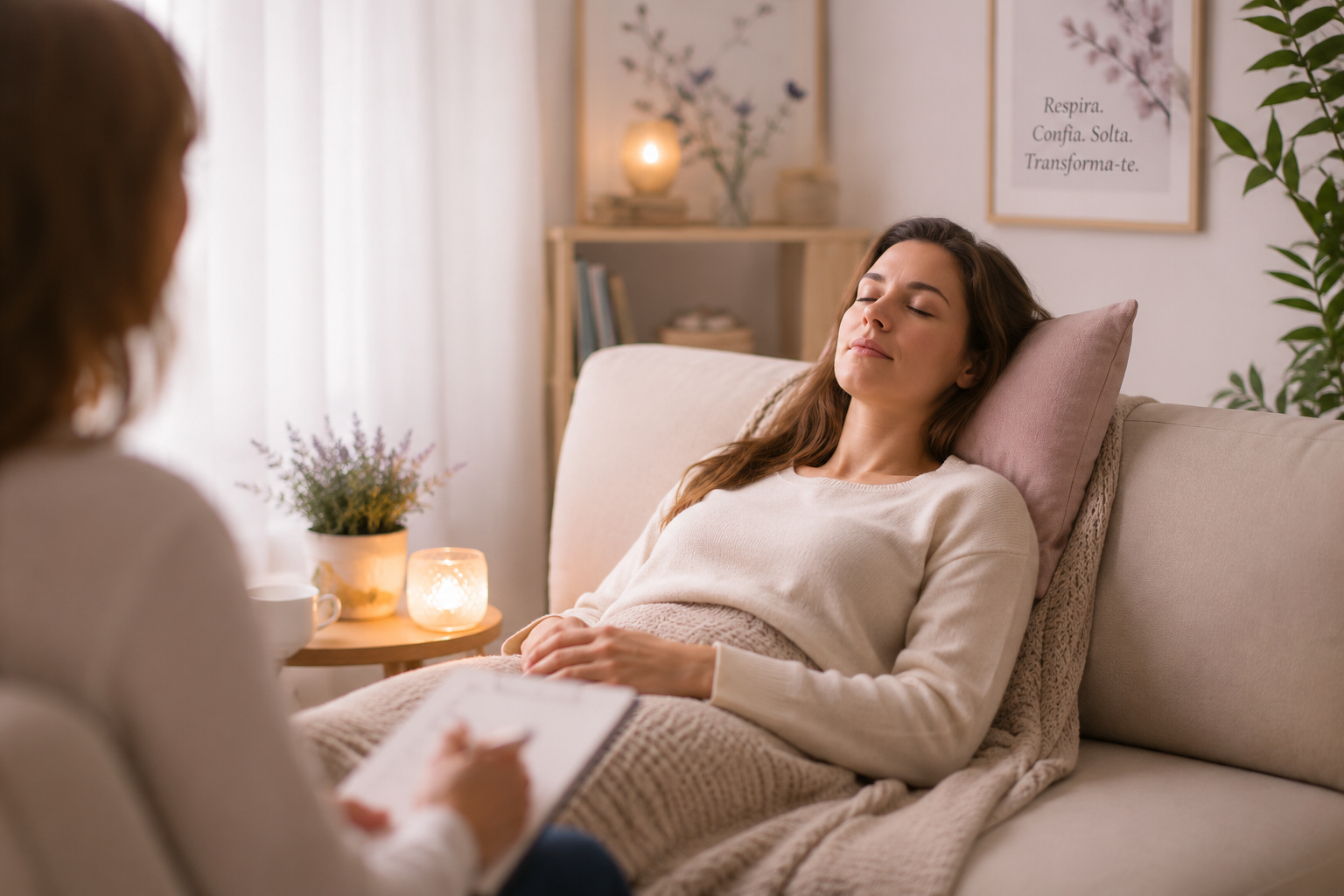 Hipnoterapia para Adulto - ACALMA A TUA MENTE NATURALMENTE - ÓLEOS ESSENCIAIS E TERAPIAS