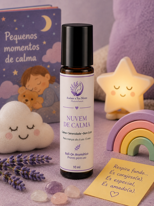 Nuvem de Calma | Roll-On Aromático Infantil 10 ml