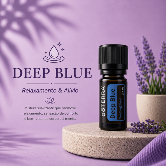 Deep Blue dōTERRA | Mistura Relaxante & Conforto Muscular 5 ml