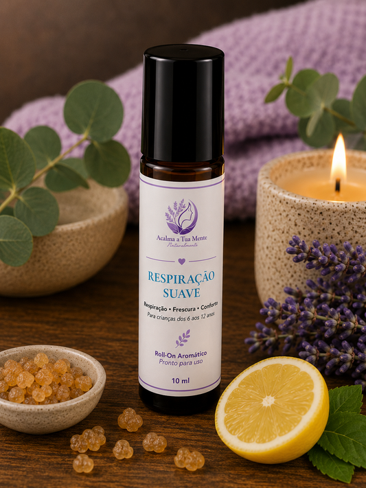 Respiração Suave | Roll-On Aromático Infantil 10 ml