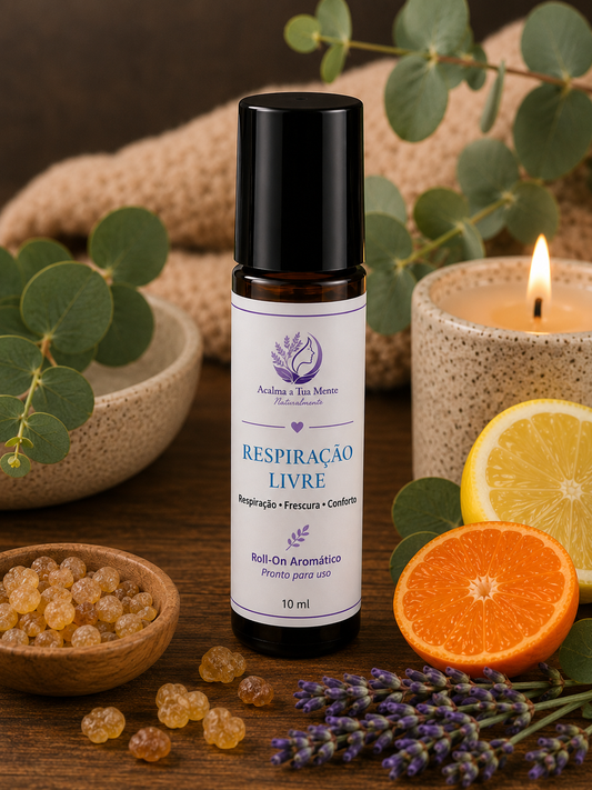 Respiração Livre | Roll-On Aromático Natural 10 ml